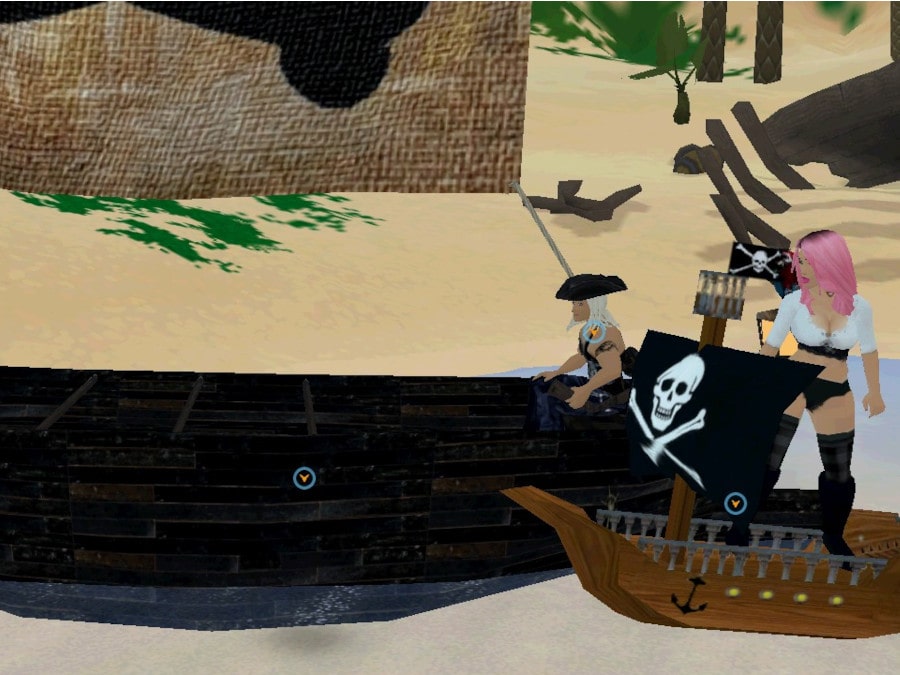 Pirates Ahoy scene