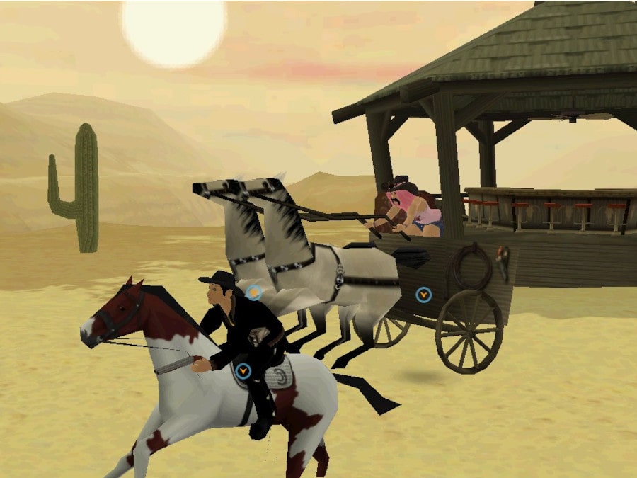 Wild West scene