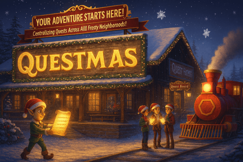 Questmas at Frosty Station