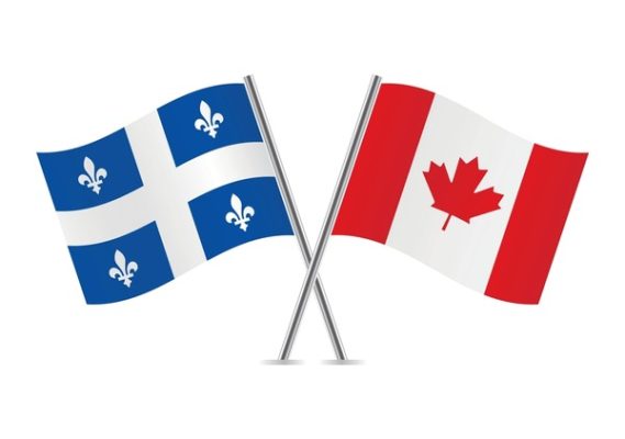 quebec-canada-crossed-flags-quebecois-600nw-2160370725