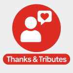 Group logo of Thanks & Tributes